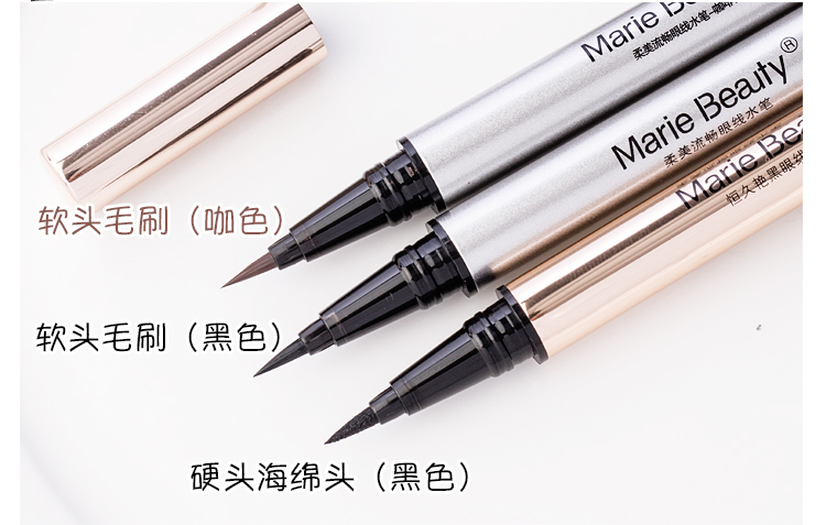 Authentic mariebeauty Mary làm đẹp bút kẻ mắt không thấm nước chống nhòe không nâu nữ rất mịn kẻ mắt missha