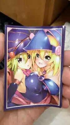 OTK Yu-gi-oh single anime card set suitable for collection A17 I I I Girl Black Magic Girl