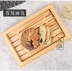 Khay bánh mì hiển thị khay gỗ nướng khay gỗ sushi tấm gỗ hình chữ nhật khay gỗ - Tấm
