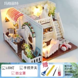 Домик, хижина, конструктор, вилла, игрушка, DIY, 11 года, цвет, домик своими руками, делается под заказ, подарок на день рождения