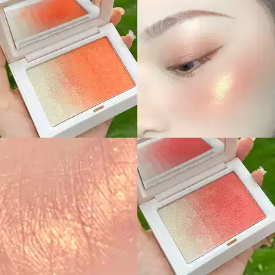 Trend excellent product Net red XUAN COLOR Blush high light integrated repair gradual powder to brighten skin tone
