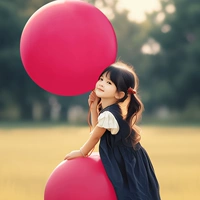 Матовый красный воздушный шар, воздушный насос, красная лента, 18 дюймов, 2 шт