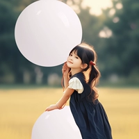 Матовый белый воздушный шар, воздушный насос, красная лента, 18 дюймов, 2 шт