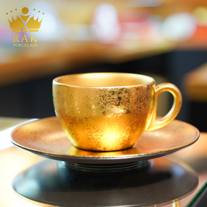 Rak Golden Age Luxurious Gold Coffee Cup European Style Luxury Tea Set High-End Gift Exquisite Gift Box