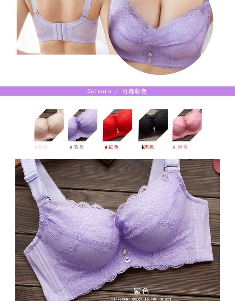 Đồ lót không có vòng thép dày siêu dày 6cm áo ngực gợi cảm Cô gái ngực phẳng ngực nhỏ khoe ngực lớn tập hợp một chiếc áo ngực ao lot