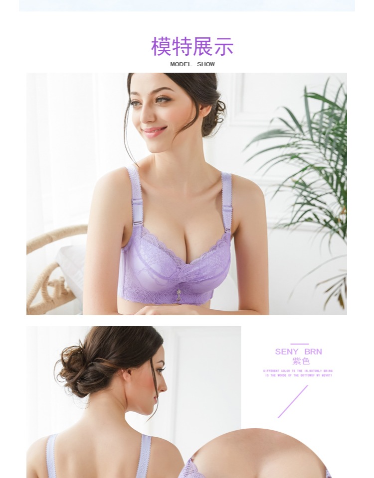 Đồ lót không có vòng thép dày siêu dày 6cm áo ngực gợi cảm Cô gái ngực phẳng ngực nhỏ khoe ngực lớn tập hợp một chiếc áo ngực ao lot