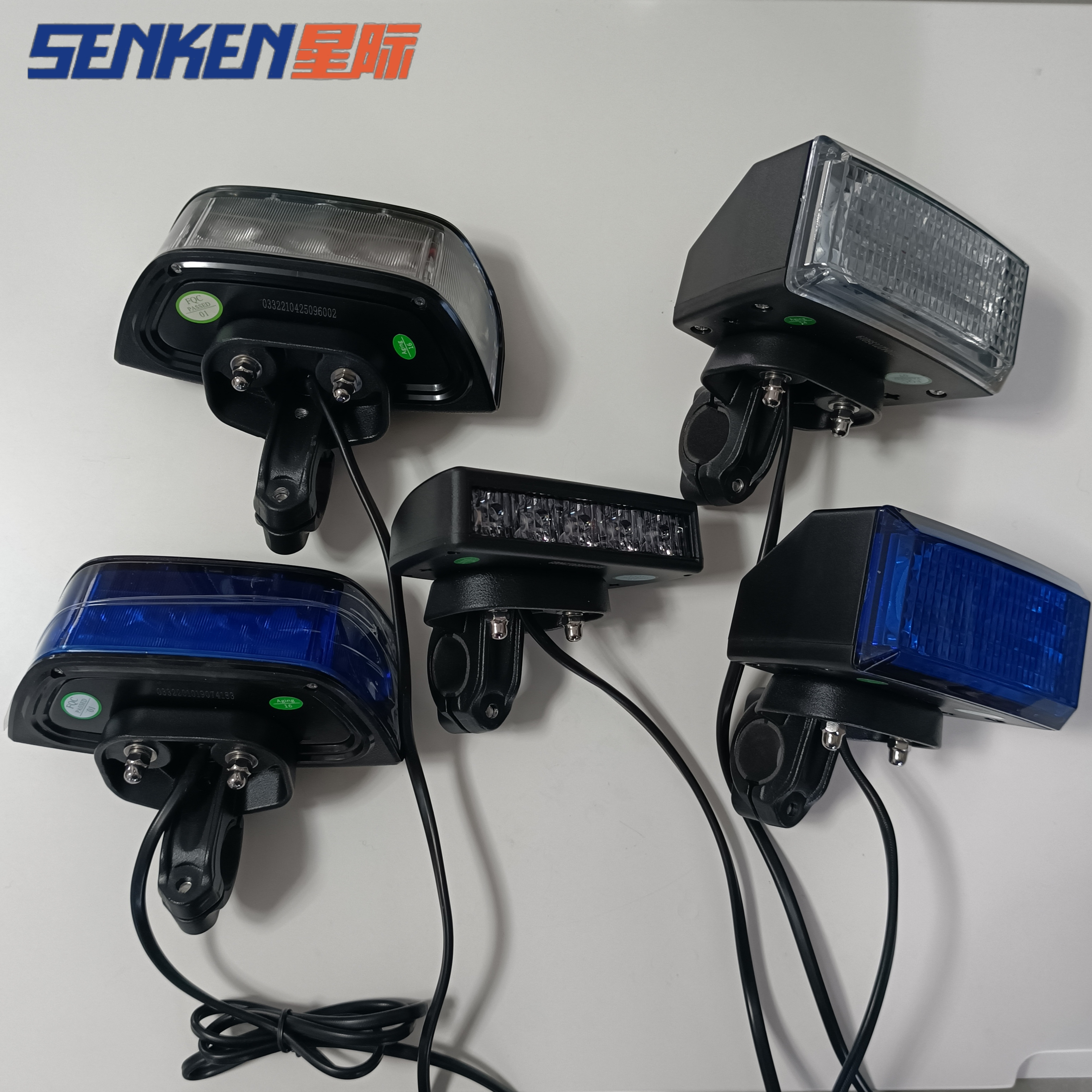 senken interstellar spring fan headlight modification accessories 12 volt flashing warning light horn speaker