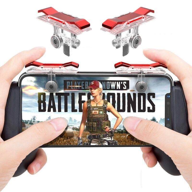 Eat chicken artifacts automatic pressure to stimulate battlefield auxiliaries and elite mobile game handle displacement equipment