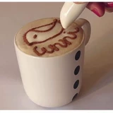 Птичья кофейная ручка Электрическая веселая ручка ручка DIY торт Diy торт