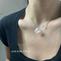 Бабочка из розового золота