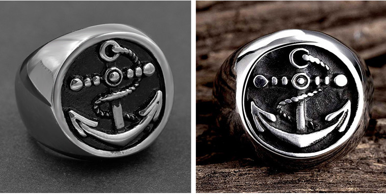 Bague homme OTHER   en Acier au titane - Ref 3087325 Image 20