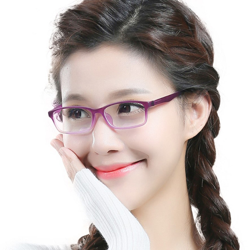 New female super light TR 90 comfortable full frame male and small face student with glasses frame tide flat glasses