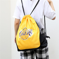 Basketball backpack shoulder storage bag drawstring large capacity special American training basketball bag for children teenagers and students