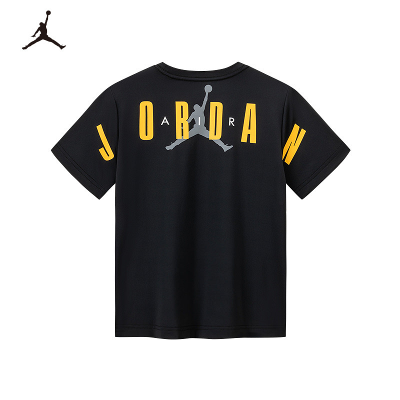Nike Jordan Nike Boys' Quick-Drying Short-Sleeved T-Shirt 26 Summer Aj Cool Feeling No. 23 Kidsren's Sports Short t Nike Jordan Nike Boys' Quick-Drying Short-Sleeved T-Shirt 26 Summer Aj Cool Feeling No. 23 Kidsren's Sports Short t