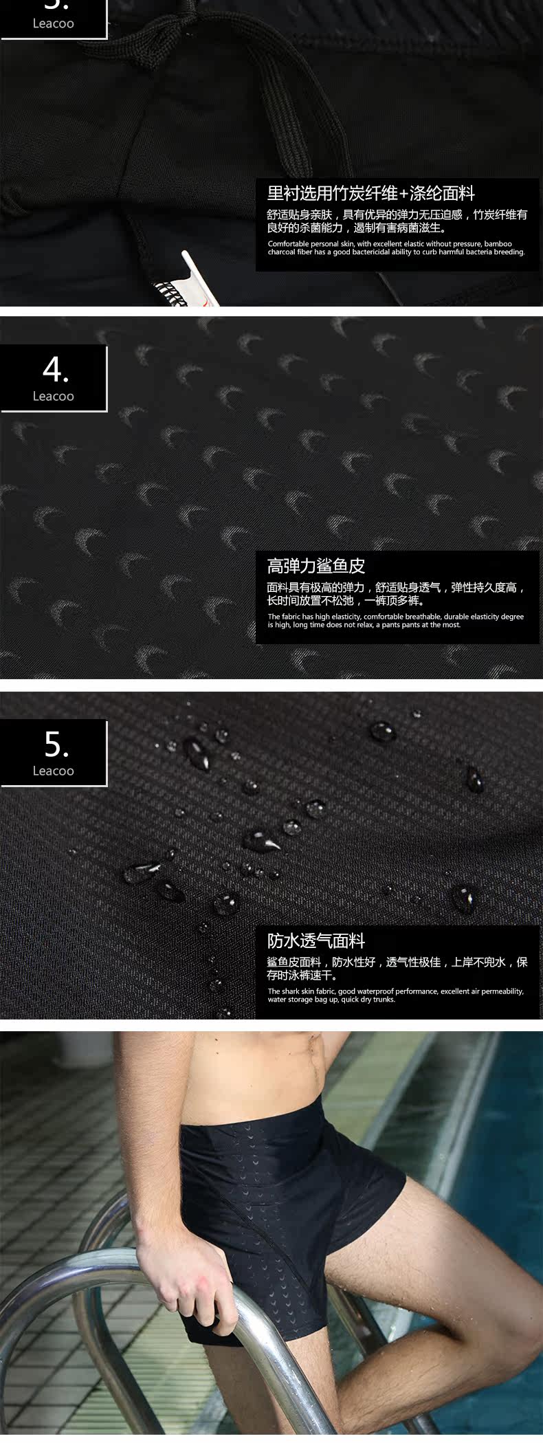 Maillot de bain homme LEACCO   - Ref 2510297 Image 14