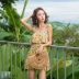 Áo tắm một mảnh kiểu áo tắm nữ bảo thủ suối nước nóng góc phẳng là mỏng cỡ lớn ngực nhỏ thu thập áo tắm gợi cảm áo tắm nữ - Bộ đồ bơi One Piece đồ bơi nữ một mảnh Bộ đồ bơi One Piece