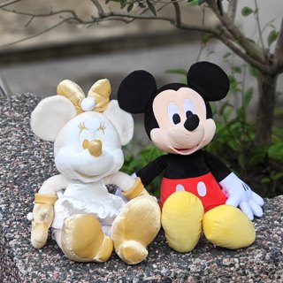 Tondi castle home mickey mouse and white minnie doll