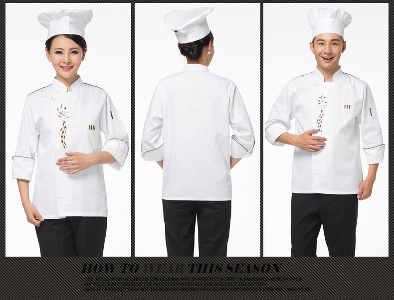 Uniforme de cuisinier en polyester - Ref 1910850 Image 18