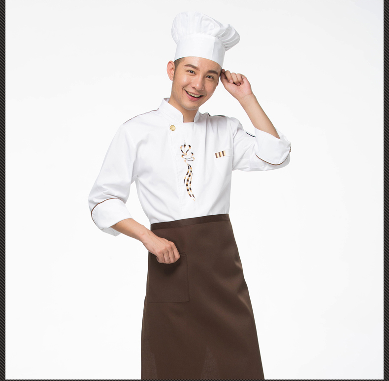Uniforme de cuisinier en polyester - Ref 1910850 Image 15