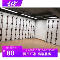 Manufacturer customized new Iyengar rehabilitation wall rope Pilates stretch belt belt pelvic belt yoga wall accessories