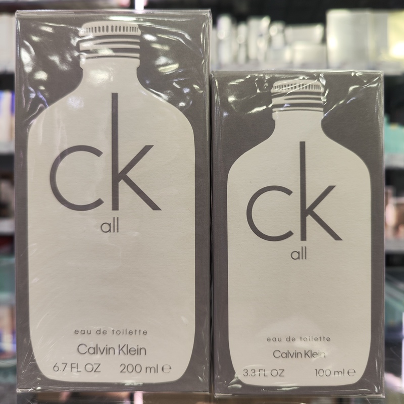 Calvin Klein/Calvin Klein Unisex Eau De Toilette Ck All Calvin Klein Eau De Toilette Citrus Fruity Scent