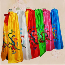 Buddhist Taoist supplies 15 meters double wind high-end cloak shawl Buddha clothes statue Buddha robe Phoenix embroidery customization