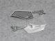 Xe máy sửa đổi gương chiếu hậu CNC để chiến đấu với BWS Mavericks quái vật nhỏ điện xe máy gương nhôm hợp kim - Xe máy lại gương gương xe máy tại hà nội