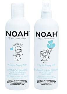 Kids Shampoo and Conditioner Detangler Spray for Kids - Non