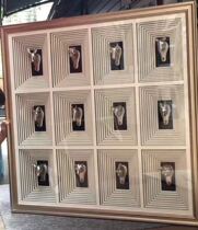 Physical three-dimensional painting 3D modern simple European and Nordic porch decoration modern abstract art living room model room mural