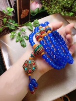  (Customized)Exquisite agate transparent hand string Gawu boxed Tibetan incense for stupa