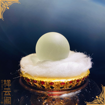  King Kong Yasha Mingwang solid son size 21mm Tibetan Buddha Statue relic pagoda Gawu box