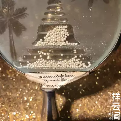 The old Tower of Myanmar took out the pearl color Buddha sturdy son to hide the Pagoda {38 pieces} 1mm