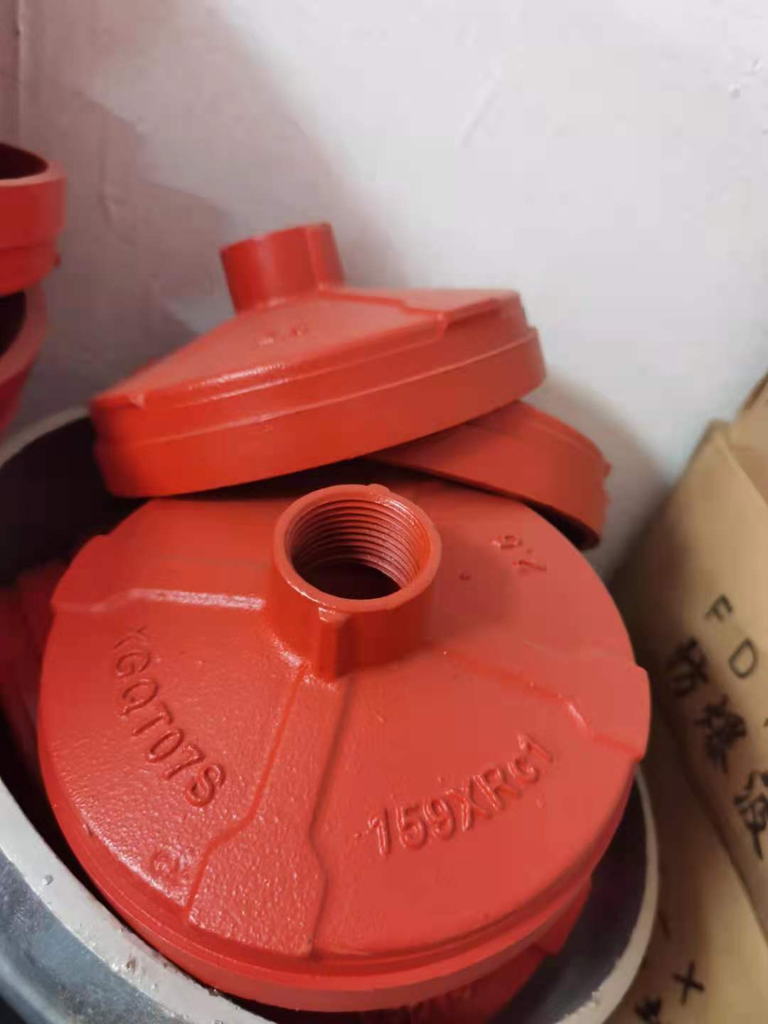 Seamless pipe groove fittings 159*76 groove wire size head 108*76 groove wire size head 108*33 133*89