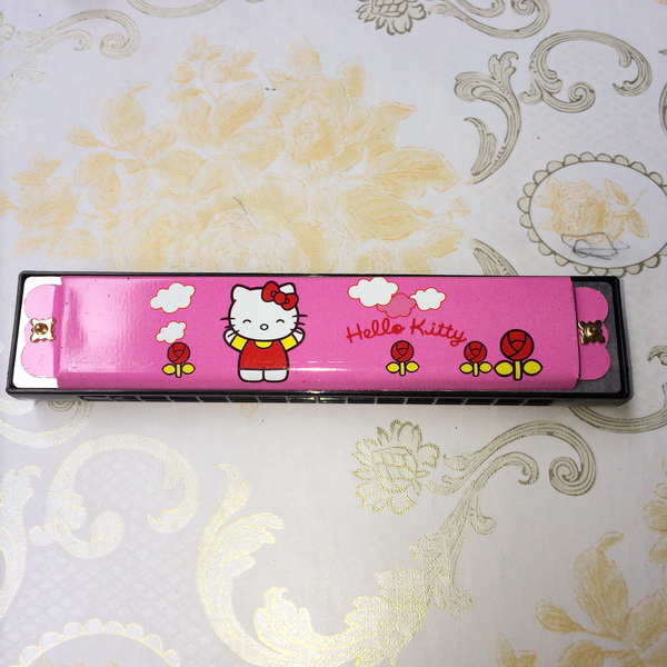Harmonica trẻ em màu kim loại Harmonica chơi đồ chơi âm nhạc 3-6 tuổi câu đố âm nhạc giáo dục sớm mua hai tặng một - Đồ chơi nhạc cụ cho trẻ em đàn cho bé gái