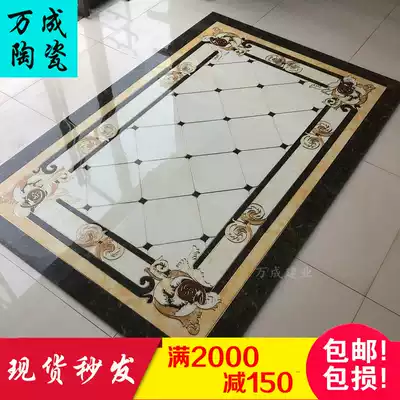 Living room, dining room, corridor, aisle, Crystal tile, floor tiles, 800X800 European-style entrance to the floor tiles