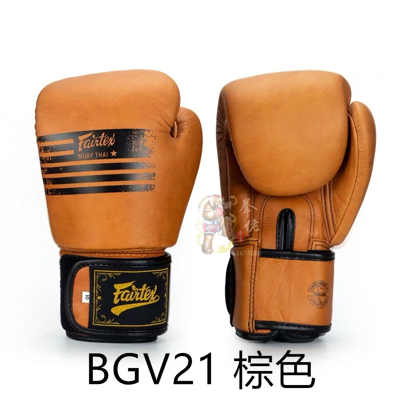 Thai imports Fairtex genuine leather cow leather Thai boxing Boxing Loose for men and women training fists