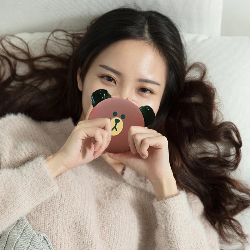 Sạc kho báu M20000 mini dễ thương hoạt hình siêu dễ thương nhỏ cầm tay nữ mAh di động dung lượng lớn