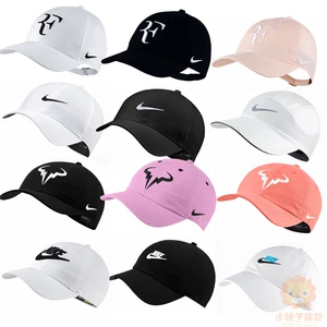 Подлинный Nike 2024 Federer Hard Top/Soft Top Thanis Hat Мужчины и женщины с пиком высокой сухой с верхней шляпой AH6985