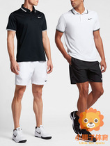 Nike tennis clothing mens spring and summer new short sleeve T-shirt polo sweatsuit quick-drying 830848 830850