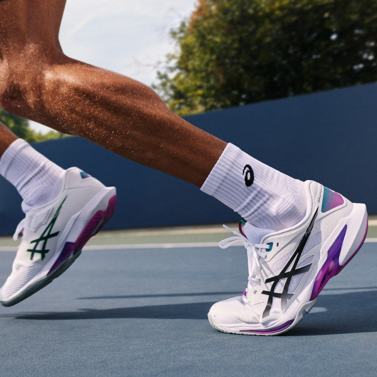 Asics Solution Speed Ff4 Men's Hard Court Tennis Shoes Training Lace-Up Sneakers