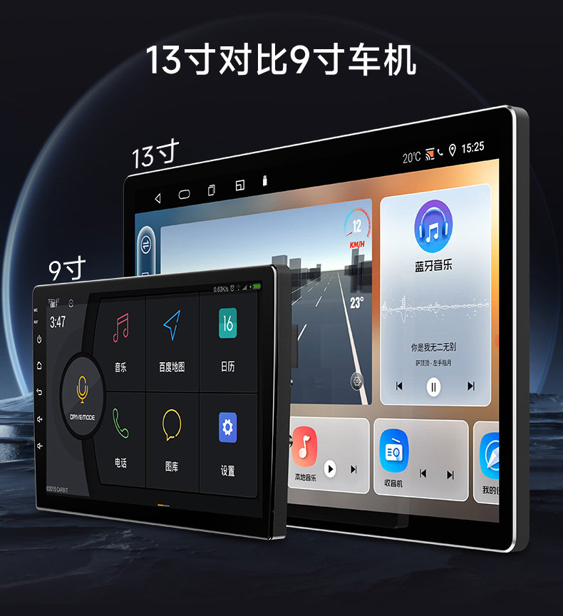 13.1inch Suitable for Mercedes Benz Vito 2025 Android Navigation 360 All-In-One Machine