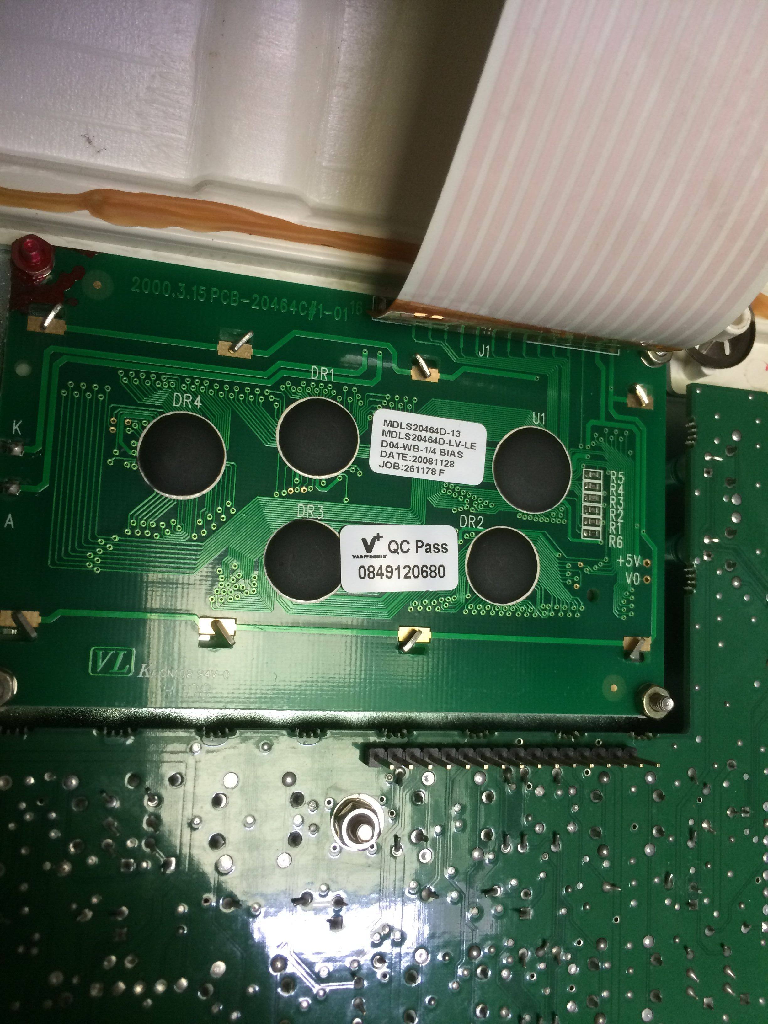 MDLS20464D-13 MDLS20464D-LV-LED04-WB-1 4 BIAS PCB-20464C#1-0