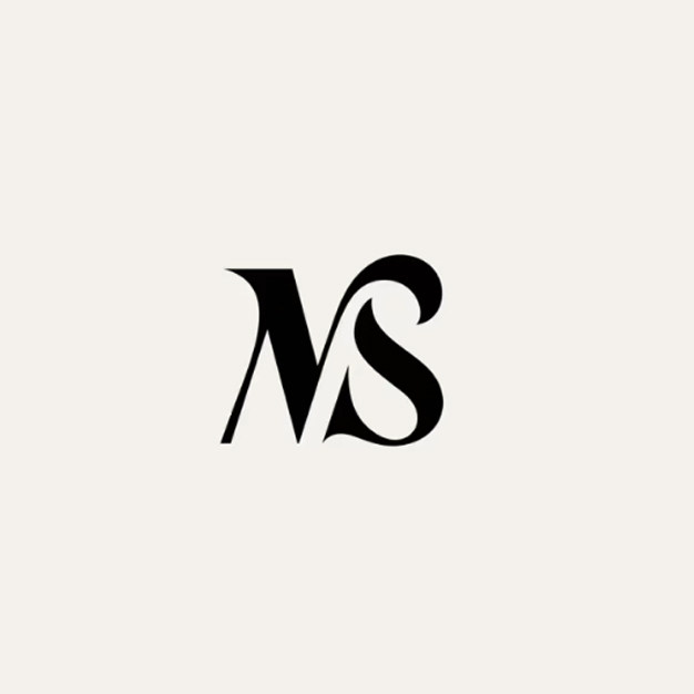 NS修图社的LOGO