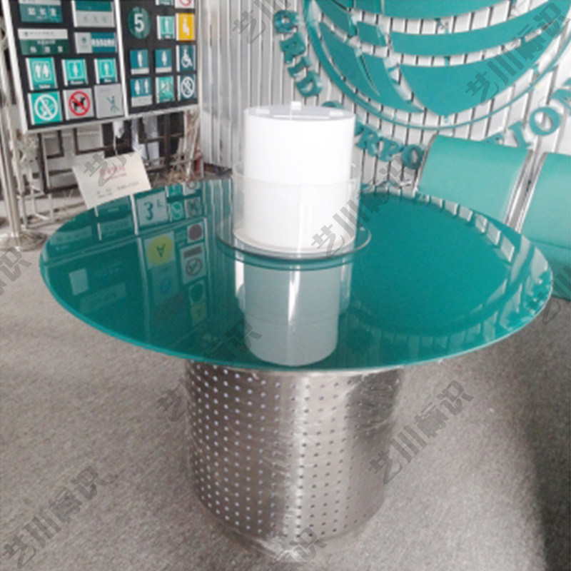 State grid to fill a single toughened glass round to fill a single