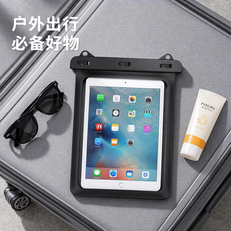 12.9inch Waterproof Tablet Pouch with Touch Screen, Transparent and Enlarged, iPad Waterproof Case for Diving, Swimming, and Bathing 12.9inch Waterproof Tablet Pouch with Touch Screen, Transparent and Enlarged, iPad Waterproof Case for Diving, Swimming, and Bathing