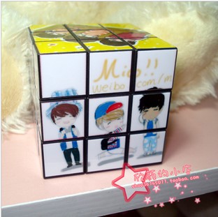 Cube Photo QR Code Customization Co Customization Company Advertising Gift Print Print Star Animation Graduation Design Custom