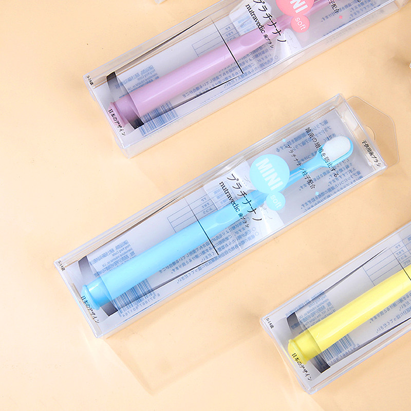 Japanese children's million hair toothbrush soft hair fine hair ultra-fine 5 years old and over 6 years old-10-12 years old household children students