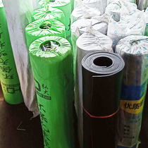 Black anti-skid rubber plate Ningqing rubber pad shock-absorbing pad anti-skid rubber leather pad wear-resistant width 1 2 meters 1 5 meters