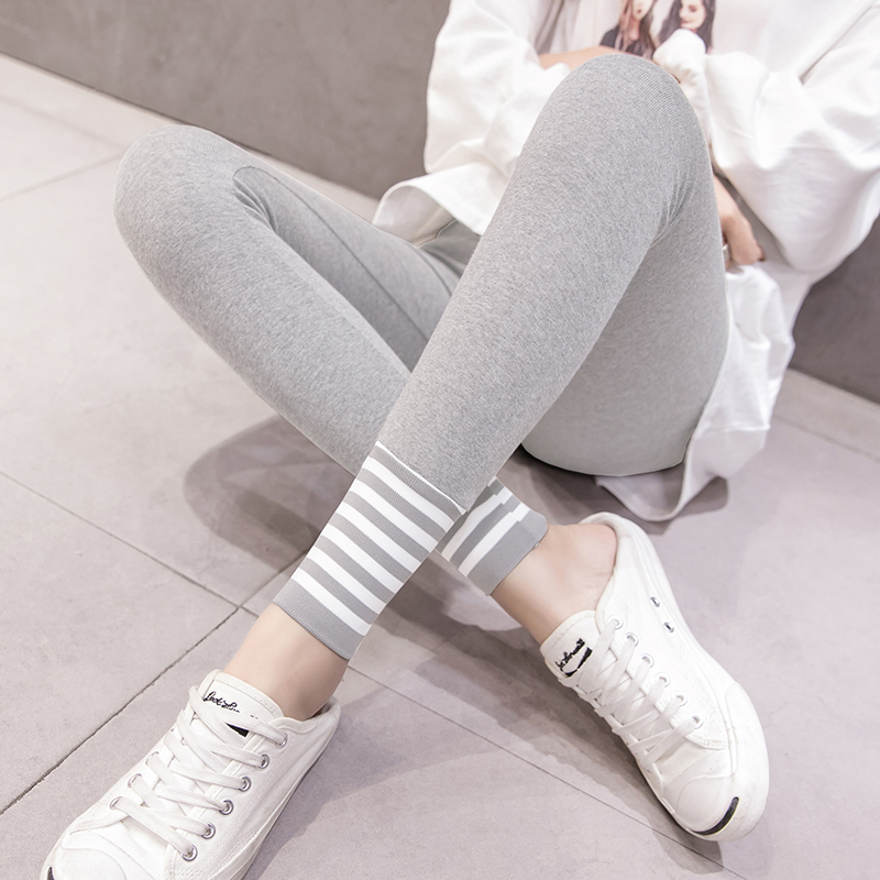 Maternity cotton underwear fashion style outside wear versatile maternity pants 2-3-4-5-6-7-8-9 months spring/summer model 1