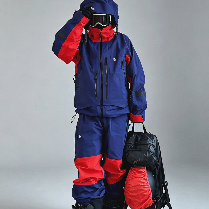 Powerkk Ski Clothing for Men and Women, Waterproof, Windproof and Warm, All-Mountain 3L Hard Shell Ski Clothing Set Powerkk Ski Clothing for Men and Women, Waterproof, Windproof and Warm, All-Mountain 3L Hard Shell Ski Clothing Set